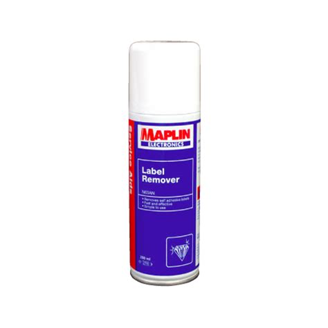 maplin label remover